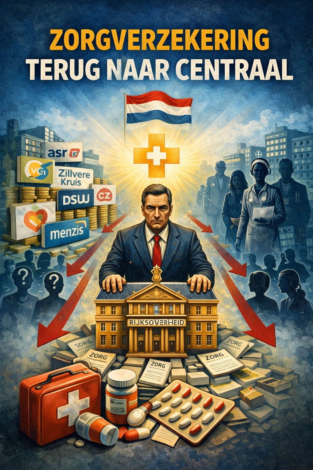 De zorgverzekeringsfarce